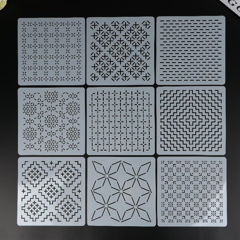 9/32Pcs Sashiko Embroidery Tem - Embroidery Tools recension och pris