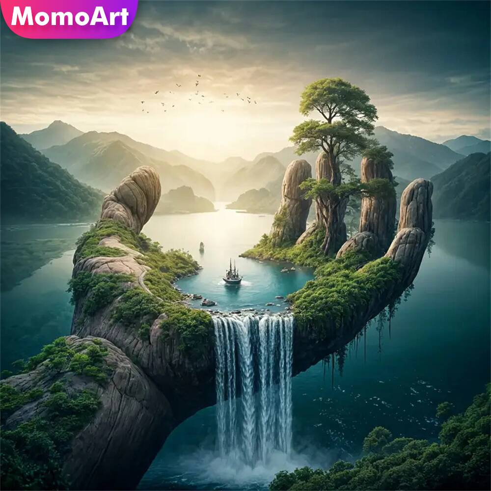 Momoart Diamond Painting River - Embroidery Meaning recension och pris