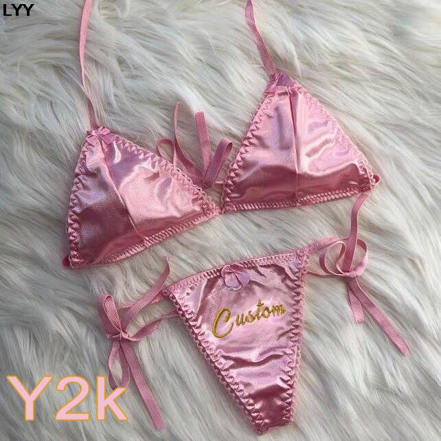 Custom Name Thongs Triangle Br - Embroidery Underwear recension och pris
