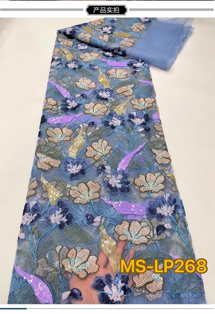 1yard Luxury Double color bead - Embroidery Gradient recension och pris