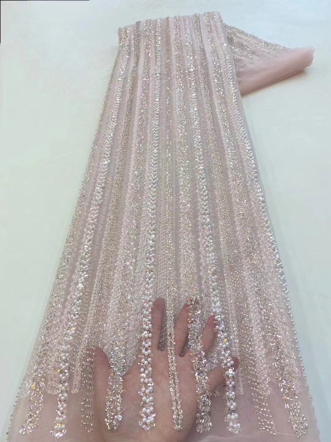 High Quality African Nigerian  - Embroidery Gradient recension och pris