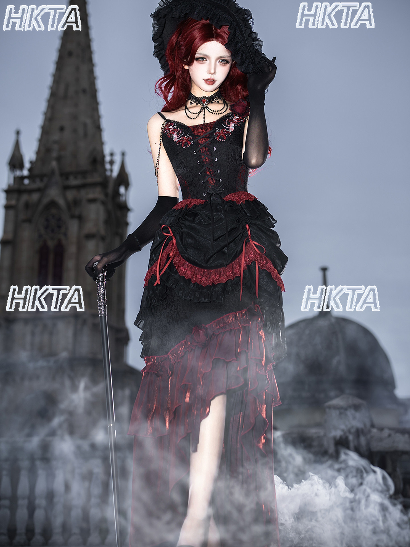 Elegant Vintage Dark Goth Subc - Embroidery Gothic recension och pris