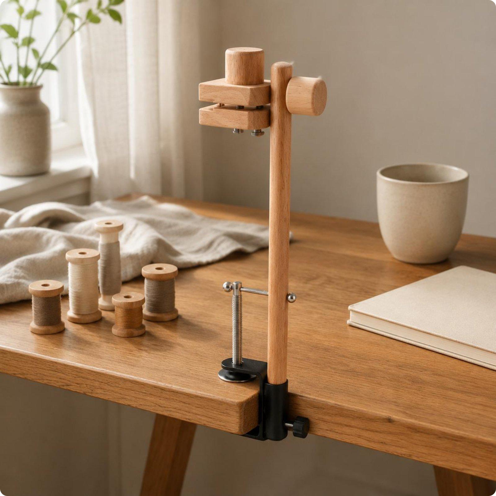 Wooden Desk Embroidery Hoop Fr - Embroidery Hoop recension och pris