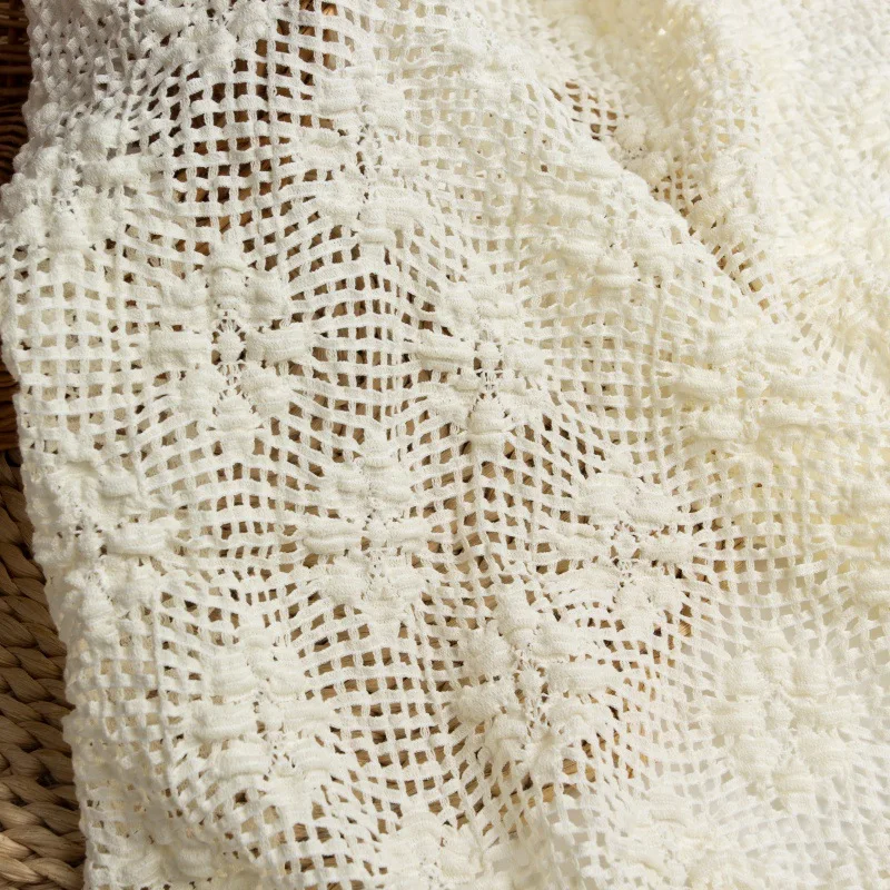 Bubble ruched jacquard lace fa - Embroidery Meaning recension och pris