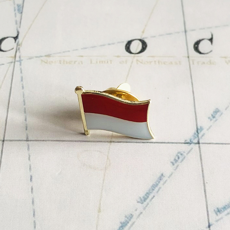 INDONESIA National Flag Embroi - Embroidery In Indonesia recension och pris